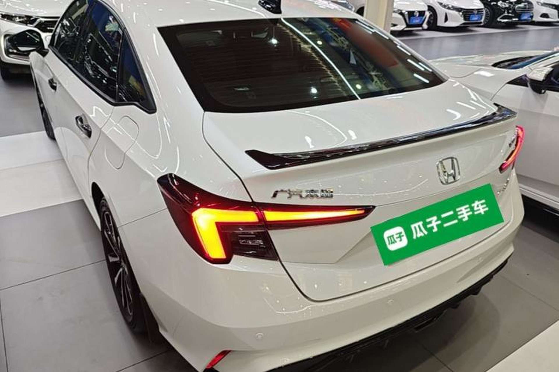 Used Honda Integra 2023 240TURBO CVT Phantom Night · Tech Edition Rear Left 45 Deg