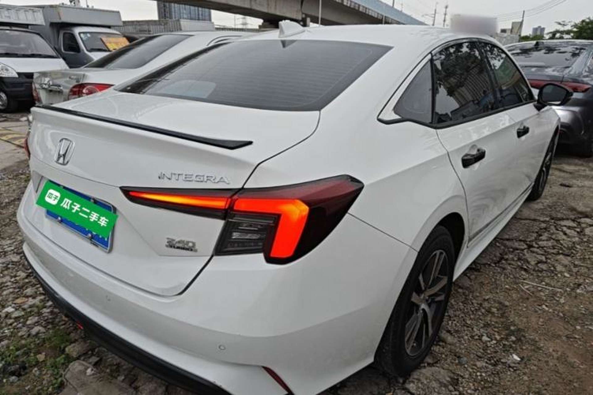 Used Honda Integra 2023 240TURBO CVT Tech Edition Rear Right 45 Deg