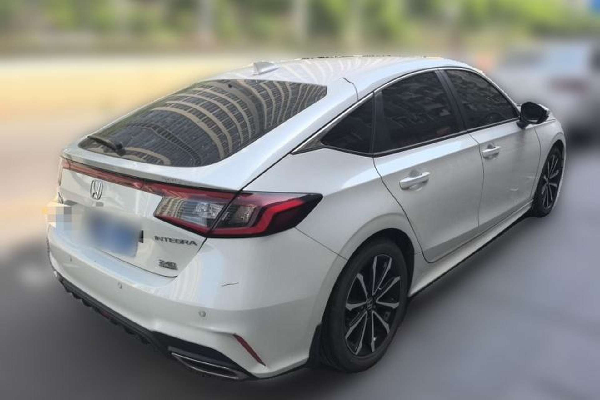 Used Honda Integra 2023 HATCHBACK 240TURBO CVT Trendsetting Edition Rear Right 45 Deg