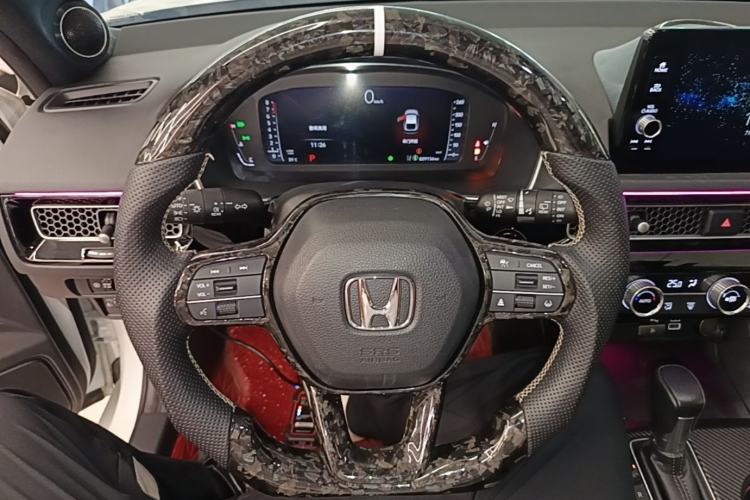 Used Honda Integra 2023 HATCHBACK 240TURBO CVT Phantom Night Luxury Edition Steering Wheel