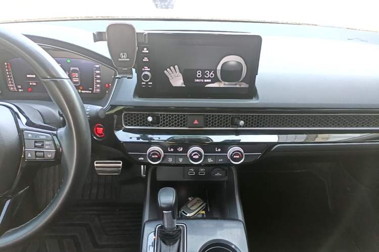Used Honda Integra 2023 HATCHBACK 240TURBO CVT Phantom Night Deluxe Edition Audio And AC Panel