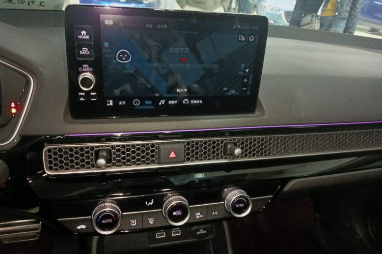 Used Honda Integra 2023 HATCHBACK 240TURBO CVT Phantom Night Deluxe Edition Audio And AC Panel
