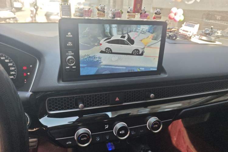 Used Honda Integra 2023 HATCHBACK 240TURBO CVT Phantom Night Deluxe Edition Audio And AC Panel