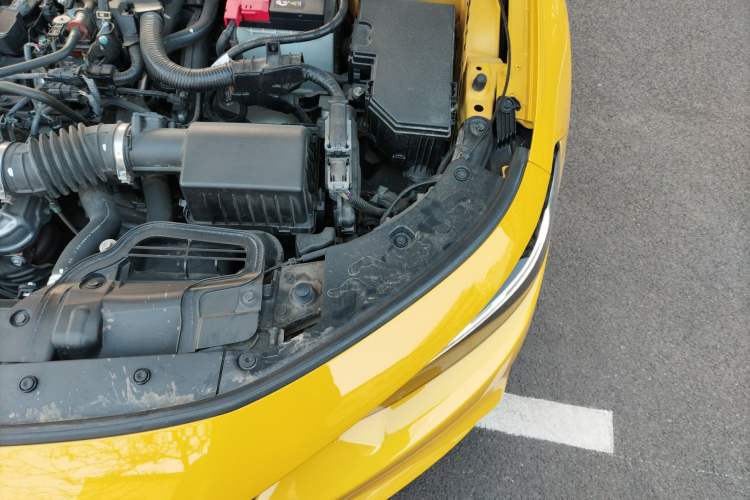 Used Honda Integra 2023 HATCHBACK 240TURBO CVT Phantom Night Deluxe Edition Engine Bay Left