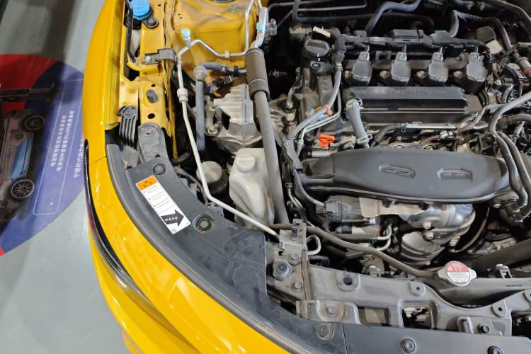 Used Honda Integra 2023 HATCHBACK 240TURBO CVT Phantom Night Deluxe Edition Engine Bay Right