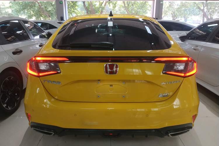 Used Honda Integra 2023 HATCHBACK 240TURBO CVT Phantom Night Deluxe Edition Rear