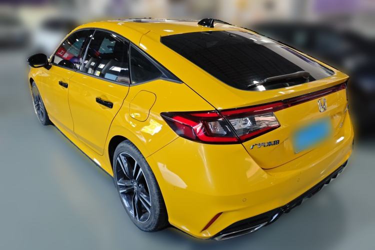 Used Honda Integra 2023 HATCHBACK 240TURBO CVT Phantom Night Deluxe Edition Rear Left 45 Deg