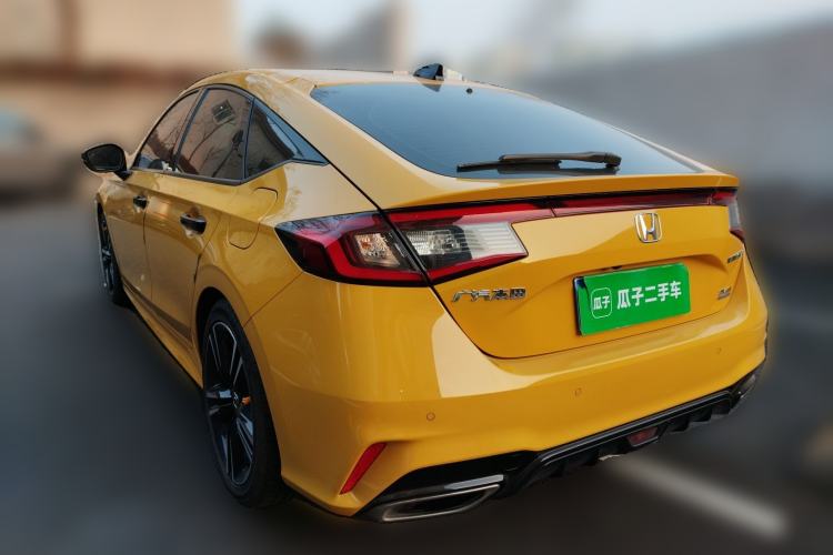 Used Honda Integra 2023 HATCHBACK 240TURBO CVT Phantom Night Deluxe Edition Rear Left 45 Deg