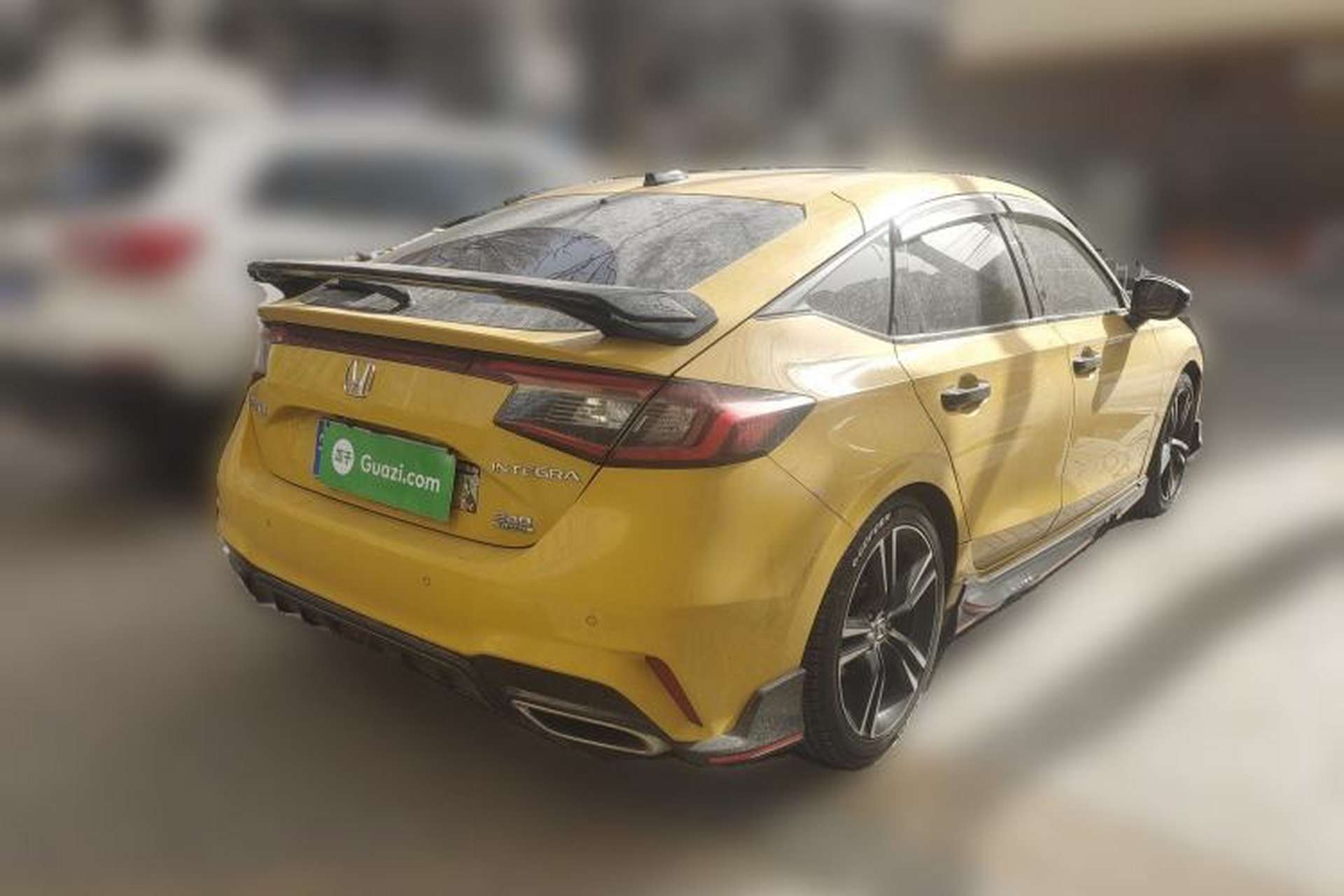 Used Honda Integra 2023 HATCHBACK 240TURBO CVT Phantom Night Deluxe Edition Rear Right 45 Deg