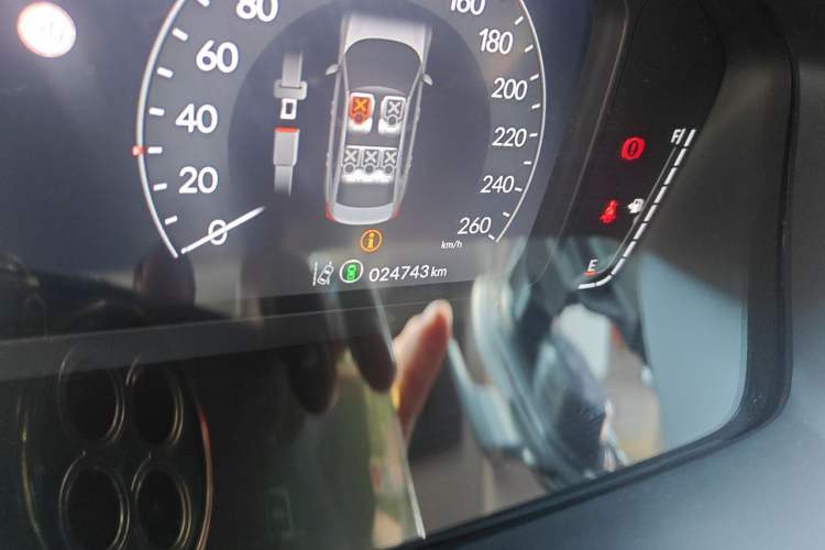 Used Honda Integra 2024 240TURBO CVT Acura MUGEN Edition Odometer Close Up
