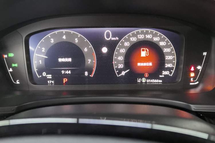 Used Honda Integra 2024 240TURBO CVT Acura MUGEN Edition Odometer Close Up