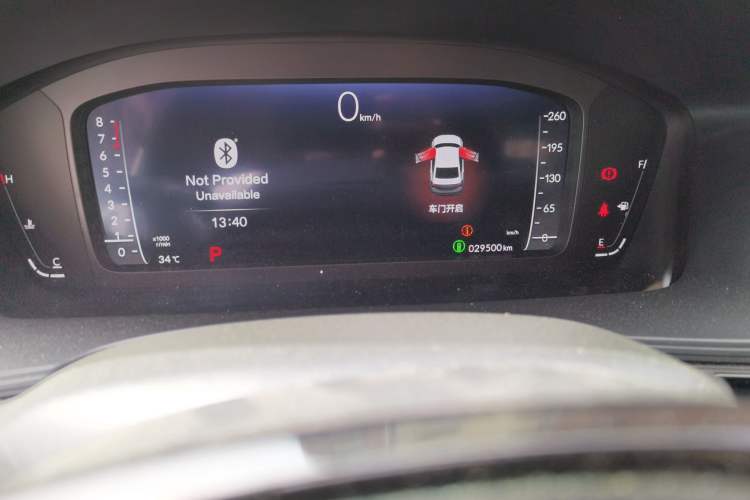 Used Honda Integra 2024 240TURBO CVT Acura MUGEN Edition Odometer Close Up