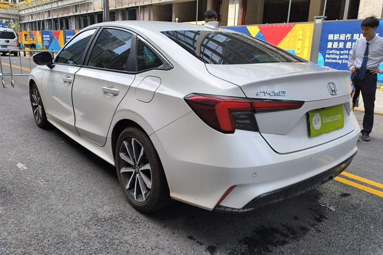 Used Honda Integra 2025 240TURBO CVT Tech Edition Rear Left 45 Deg