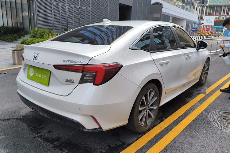 Used Honda Integra 2025 240TURBO CVT Tech Edition Rear Right 45 Deg