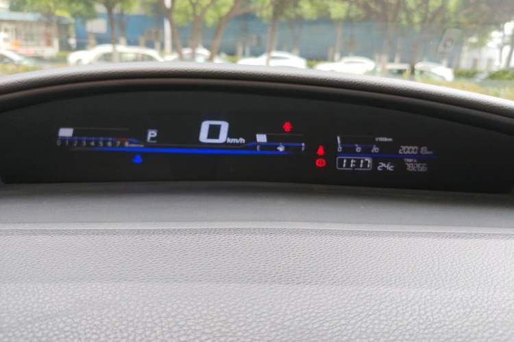 Used Honda Jade 2013 1.8L automatic Comfort version 5 seats Instrument Cluster