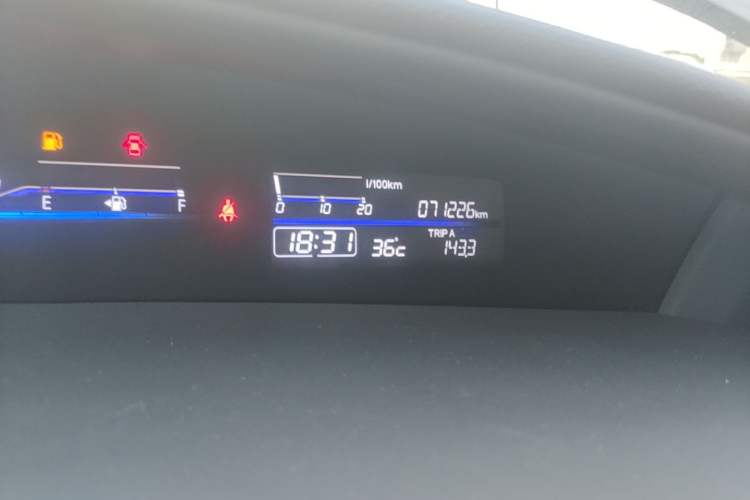 Used Honda Jade 2013 1.8L automatic Comfort version 5 seats Instrument Cluster