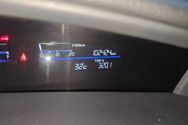 Used Honda Jade 2014 1.8L Automatic Comfort Elite Version 5 Seats Odometer Close Up