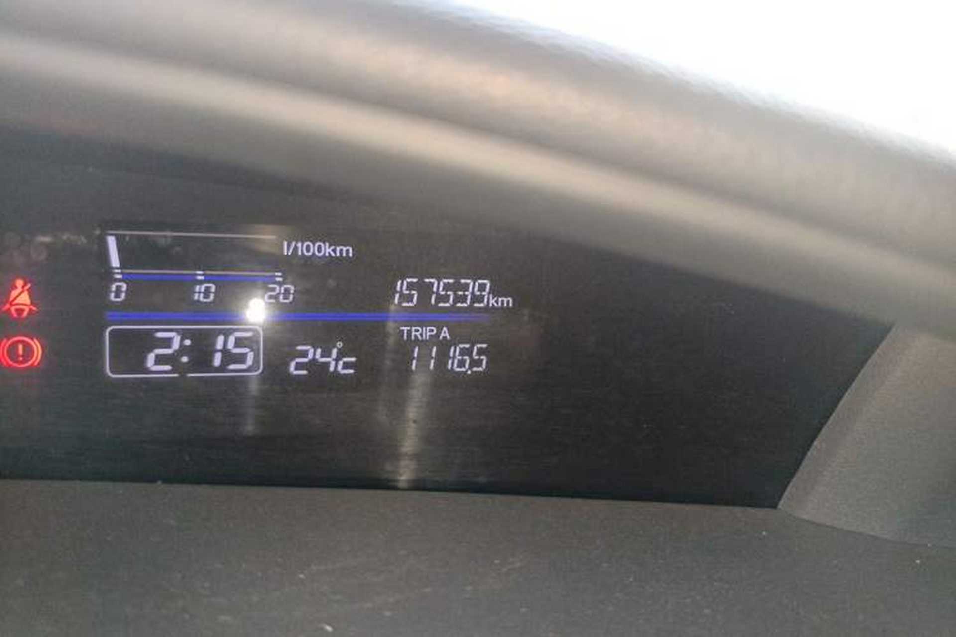Used Honda Jade 2014 1.8L Automatic Comfort Elite Version 5 Seats Odometer Close Up