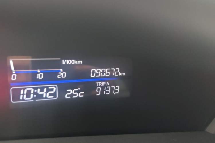 Used Honda Jade 2016 1.8L Automatic Comfort Elite Version 5 Seats Odometer Close Up