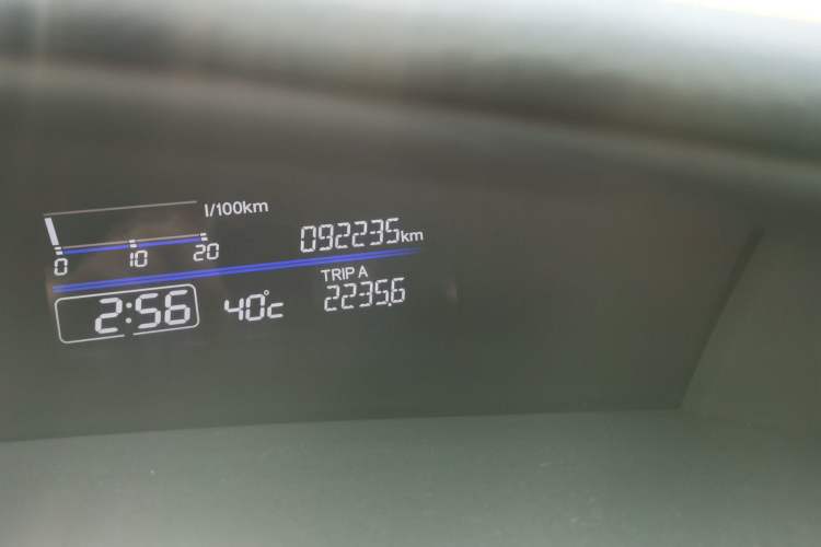Used Honda Jade 2016 1.8L Automatic Comfort Elite Version 5 Seats Odometer Close Up