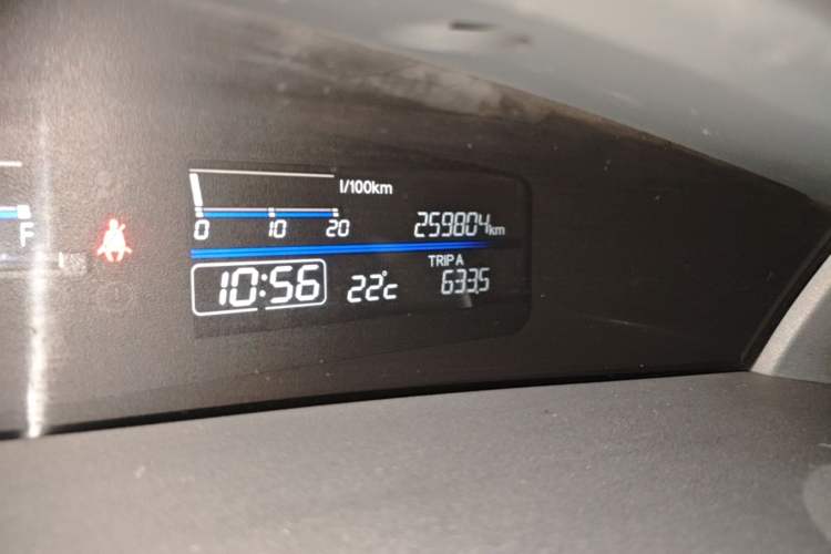 Used Honda Jade 2016 1.8L Automatic Comfort Elite Version 5 Seats Odometer Close Up