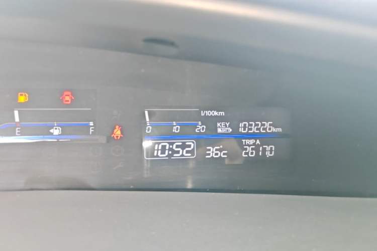 Used Honda Jade 2017 1.8L automatic Comfort version 5 seats Instrument Cluster