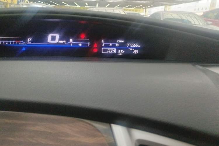 Used Honda Jade 2017 210TURBO CVT Fashion Edition 5-seater Odometer Close Up