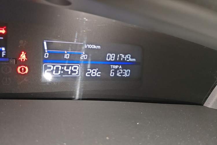 Used Honda Jade 2017 1.8L automatic Comfort version 5 seats Instrument Cluster