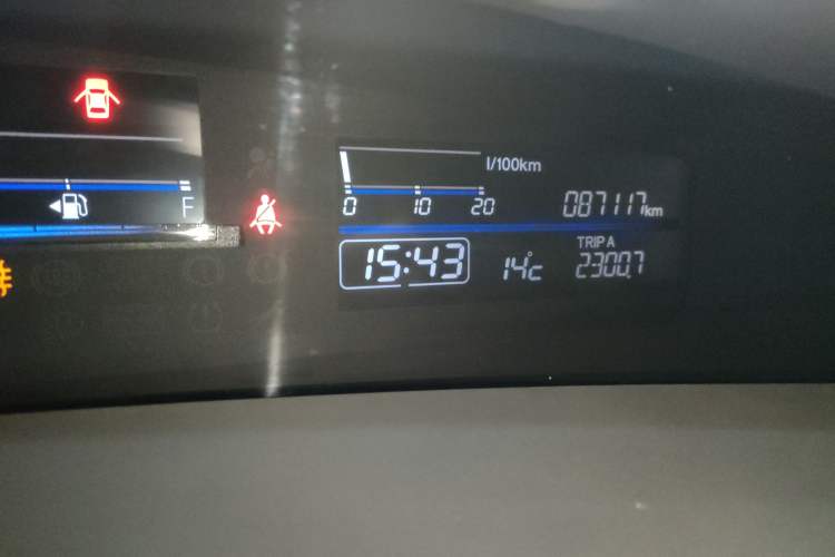 Used Honda Jade 2017 1.8L automatic Comfort version 5 seats Instrument Cluster