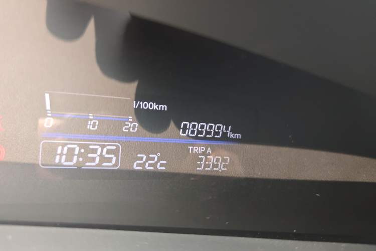Used Honda Jade 2017 210TURBO CVT Fashion Edition 5-seater Odometer Close Up