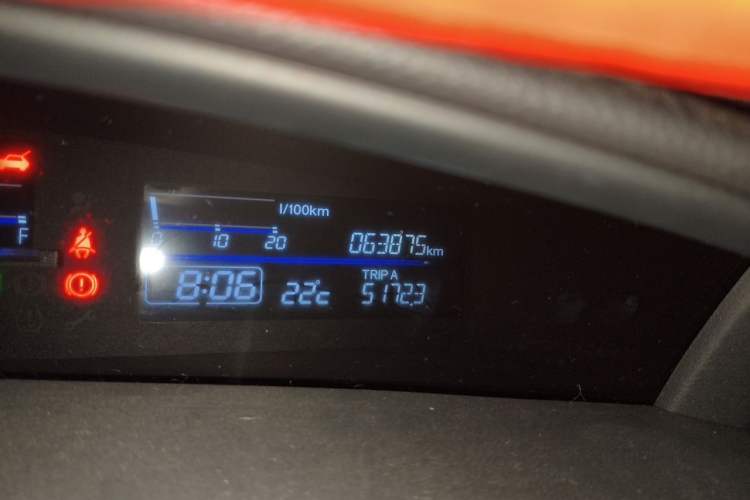 Used Honda Jade 2017 210TURBO CVT Fashion Edition 5-seater Odometer Close Up