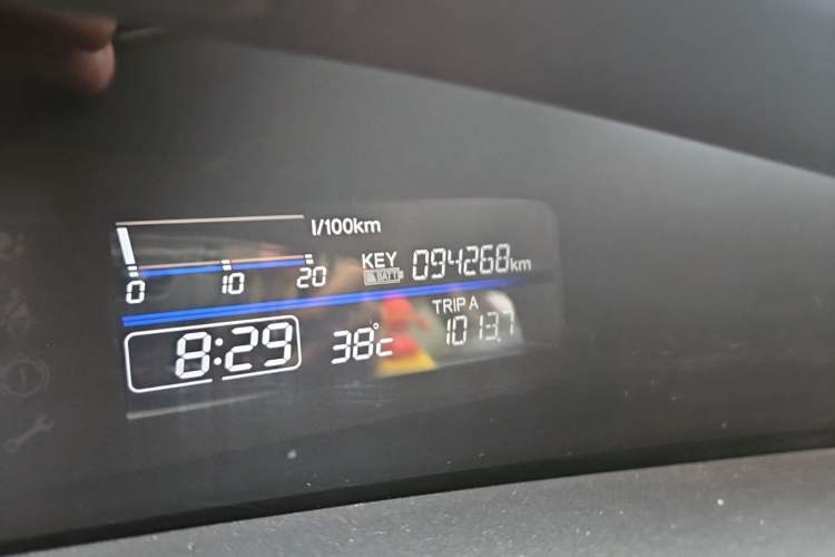 Used Honda Jade 2017 210TURBO CVT Fashion Edition 5-seater Odometer Close Up