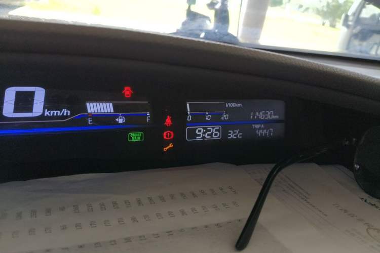 Used Honda Jade 2017 210TURBO CVT Fashion Edition 5-seater Odometer Close Up