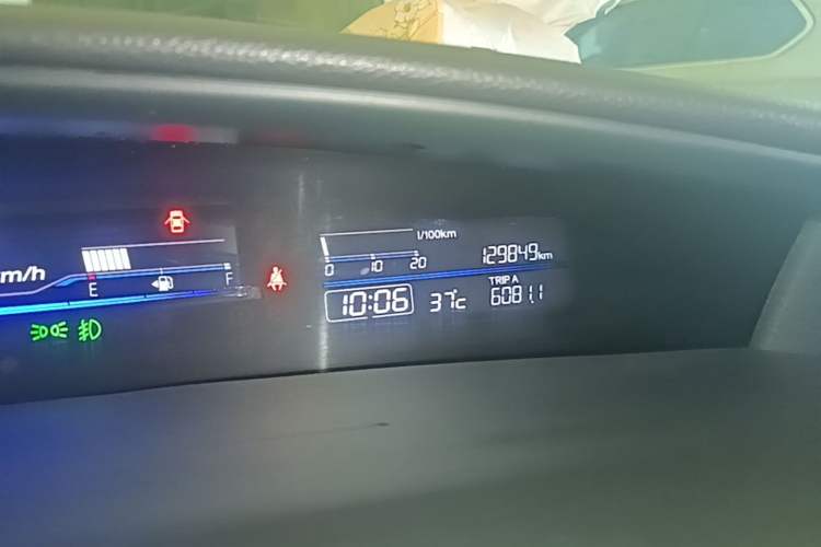Used Honda Jade 2017 1.8L automatic Comfort version 5 seats Instrument Cluster