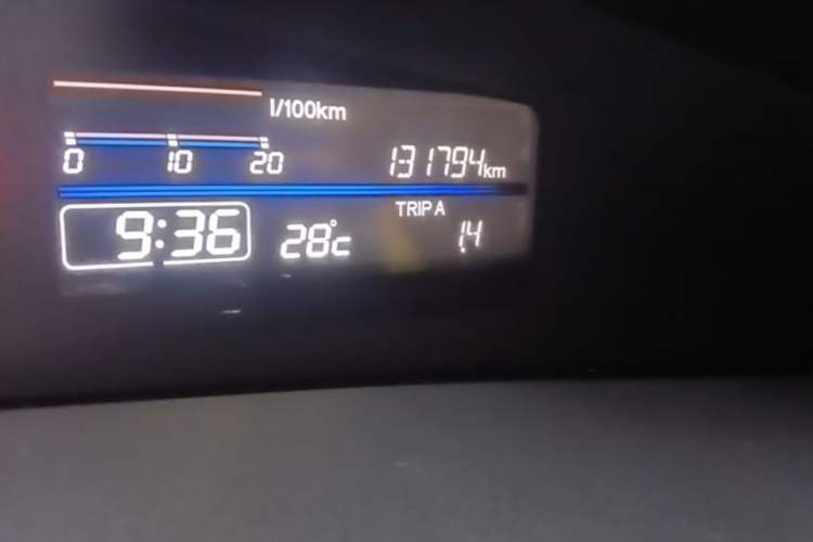 Used Honda Jade 2017 1.8L automatic Comfort version 5 seats Instrument Cluster