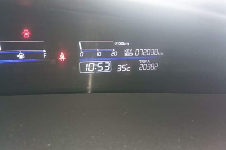 Used Honda Jade 2017 1.8L automatic Comfort version 5 seats Instrument Cluster