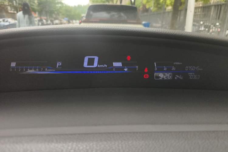 Used Honda Jade 2017 1.8L automatic Comfort version 5 seats Instrument Cluster