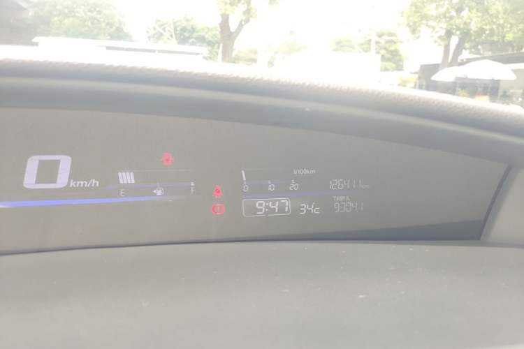 Used Honda Jade 2017 1.8L automatic Comfort version 5 seats Instrument Cluster