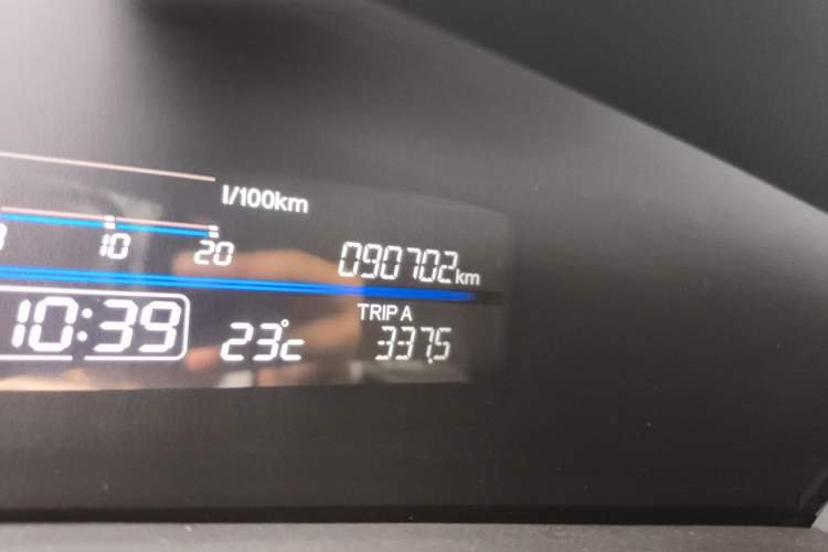 Used Honda Jade 2017 210TURBO CVT Fashion Edition 5-seater Odometer Close Up
