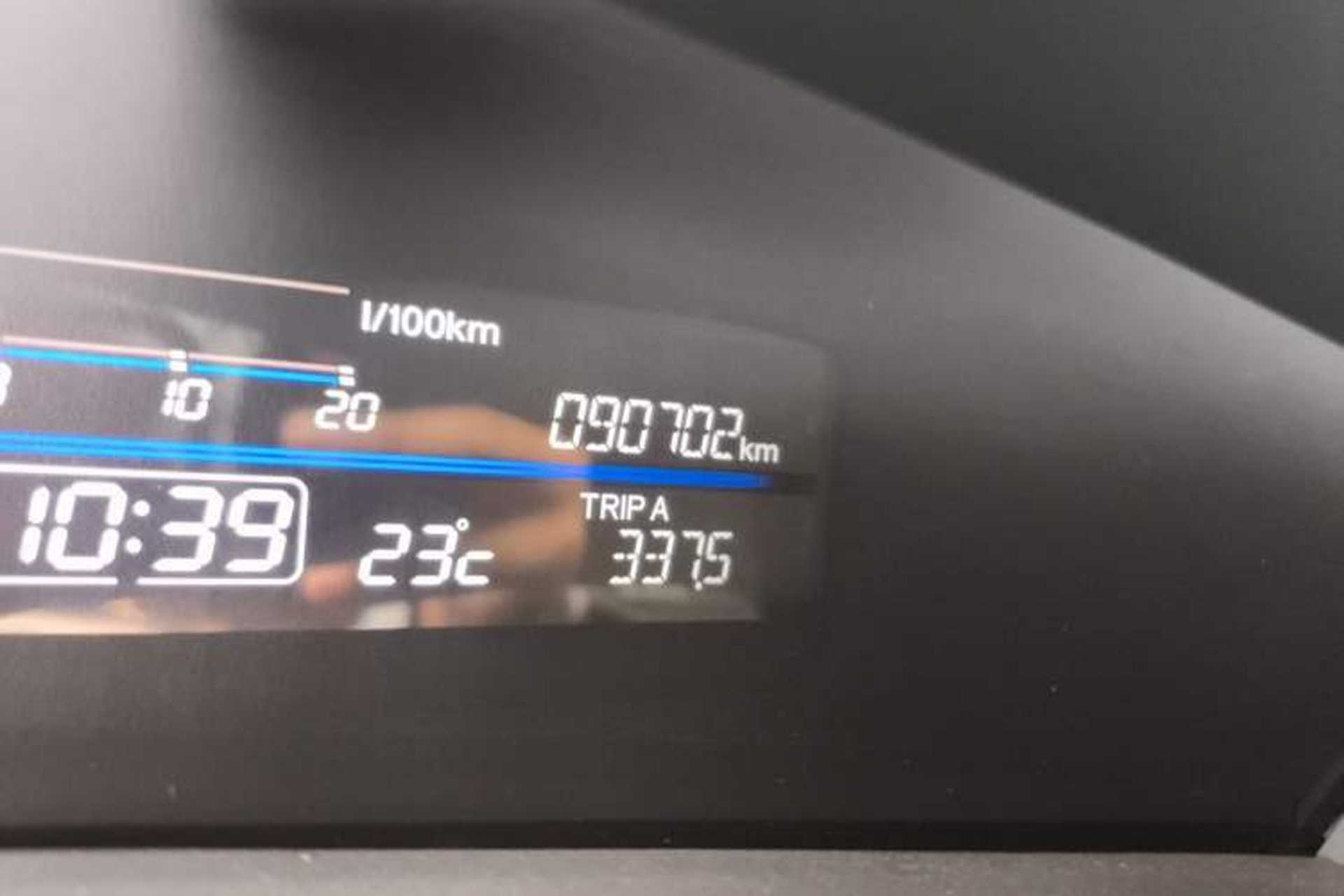 Used Honda Jade 2017 210TURBO CVT Fashion Edition 5-seater Odometer Close Up