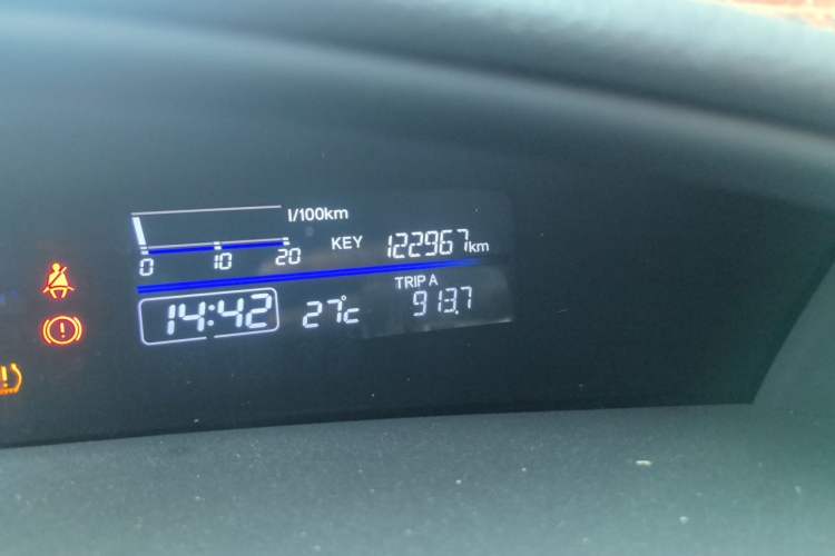 Used Honda Jade 2017 210 TURBO CVT Luxury Edition 5 Seats Odometer Close Up