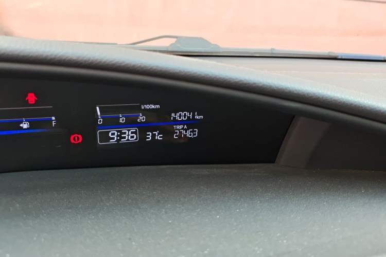 Used Honda Jade 2017 210TURBO CVT Fashion Edition 5-seater Odometer Close Up