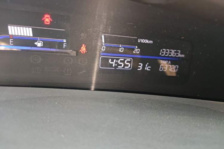 Used Honda Jade 2017 1.8L automatic Comfort version 5 seats Odometer Close Up