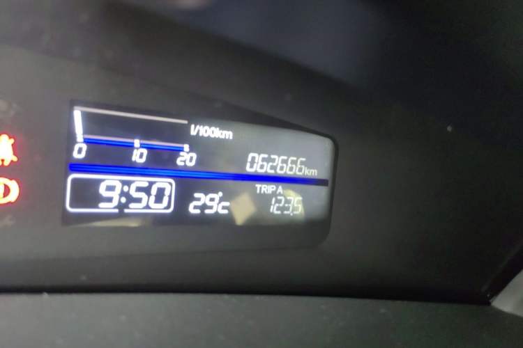 Used Honda Jade 2017 210TURBO CVT Fashion Edition 5-seater Odometer Close Up