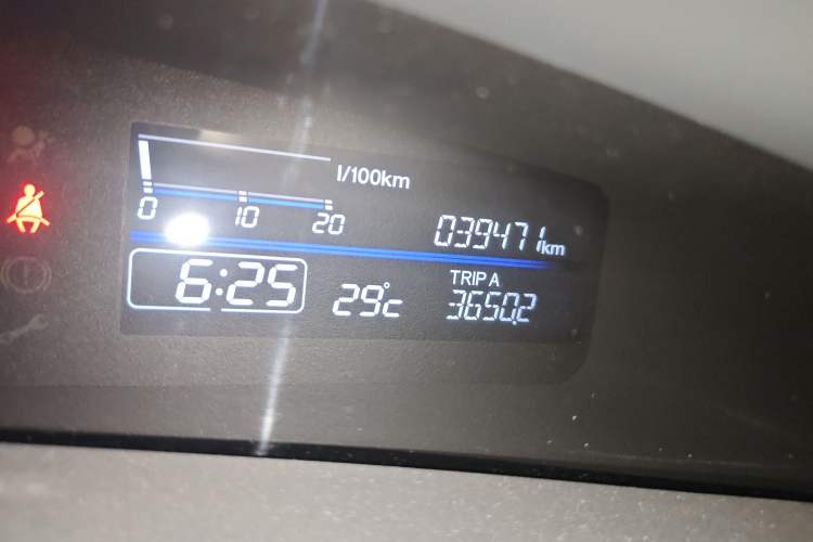Used Honda Jade 2020 1.8L automatic Comfort version Odometer Close Up