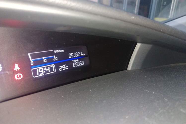 Used Honda Jade 2020 1.8L automatic Comfort version Odometer Close Up