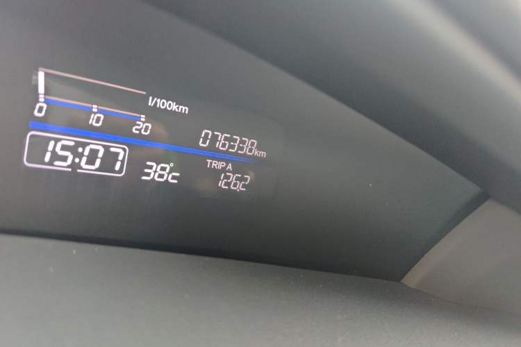 Used Honda Jade 2020 1.8L automatic Comfort version Odometer Close Up