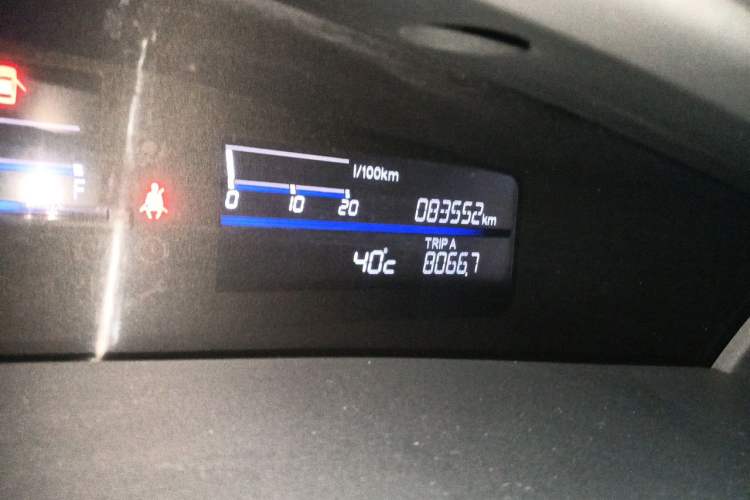 Used Honda Jade 2020 1.8L automatic Comfort version Odometer Close Up