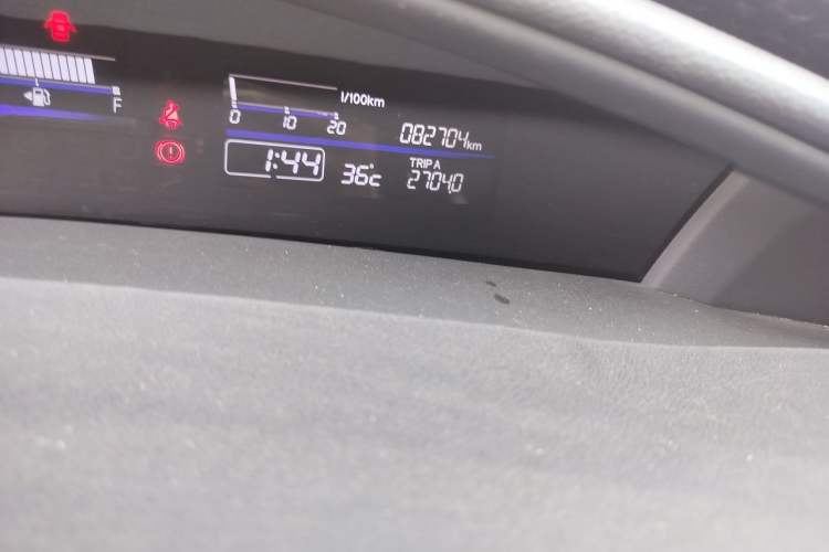 Used Honda Jade 2020 1.8L automatic Comfort version Odometer Close Up