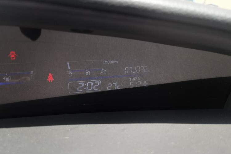 Used Honda Jade 2020 1.8L automatic Comfort version Odometer Close Up